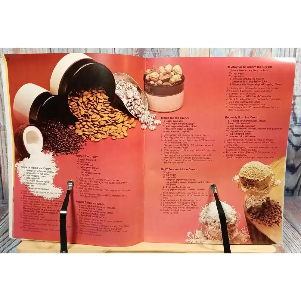 Ice‎ Cream Machine Recipe Book by Montgomery Ward